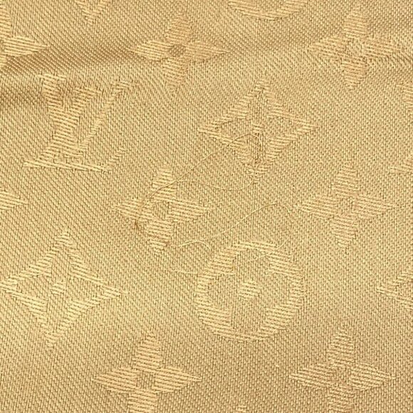 Auth LOUIS VUITTON Shawl Monogram M71339 Camel - Unconfirmed Scarf - Picture 5 of 6